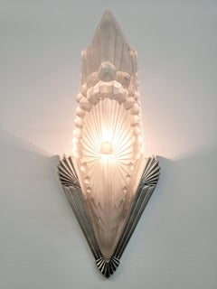 Pair of French Art Deco signed by Schneider (2 pairs available)