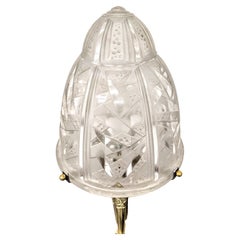 Pair of French Art Deco Table Lamps by Muller Frères