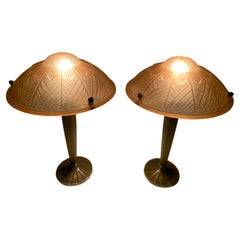 Lámparas de mesa de metal