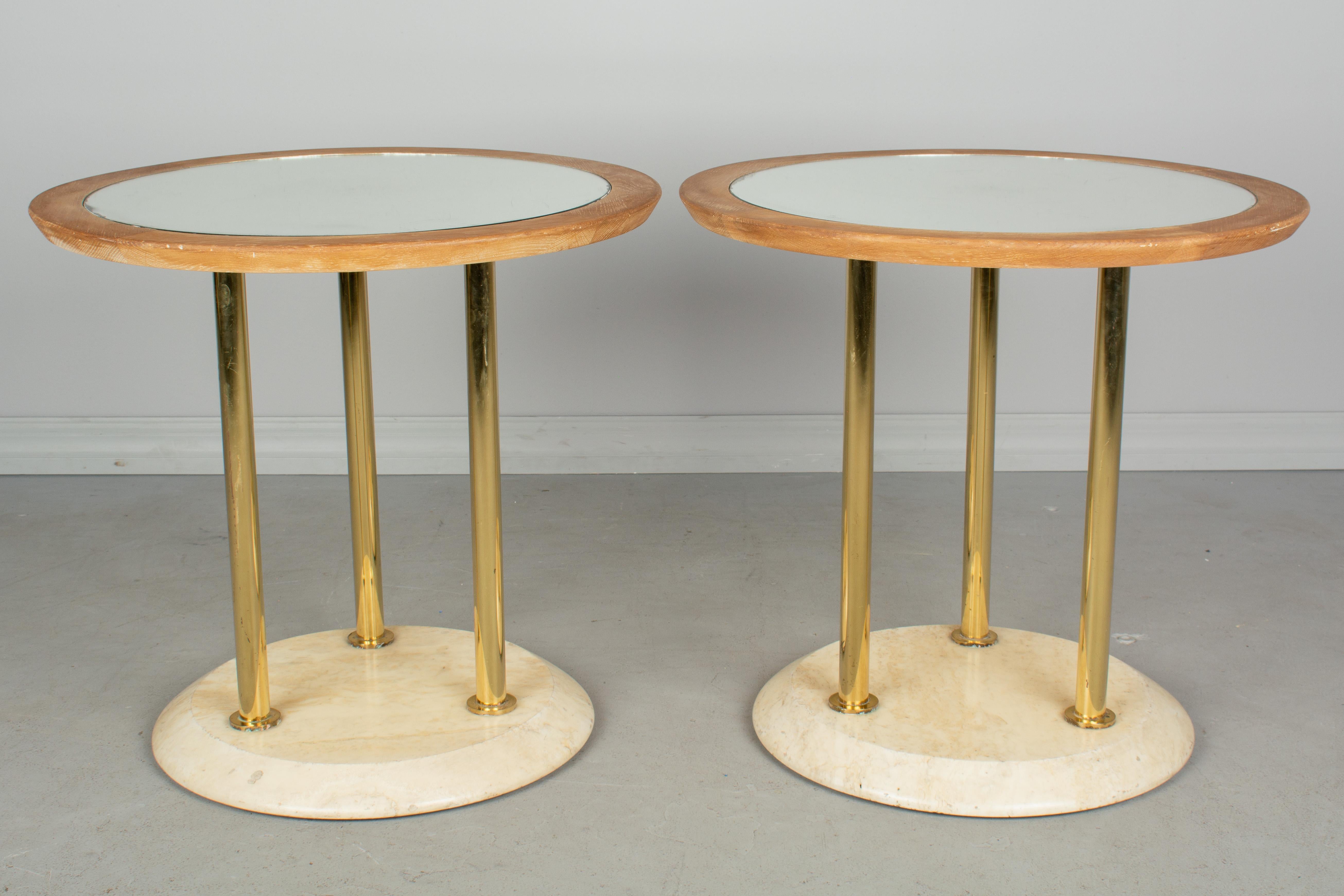 20th Century Pair of French Art Deco Tables