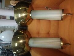 Pair of French Art Deco Theatre Wall Sconces C1930