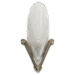 Pair of French Art Deco Wall Sconces by E J G