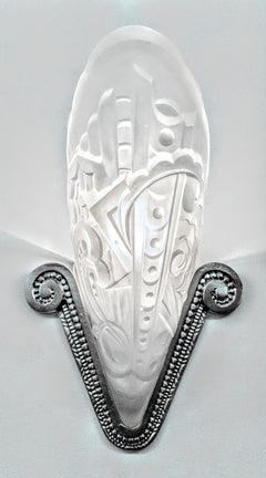 Pareja de apliques art déco franceses de EJG