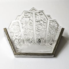 Pair of French Art Deco Wall Sconces by Hanots