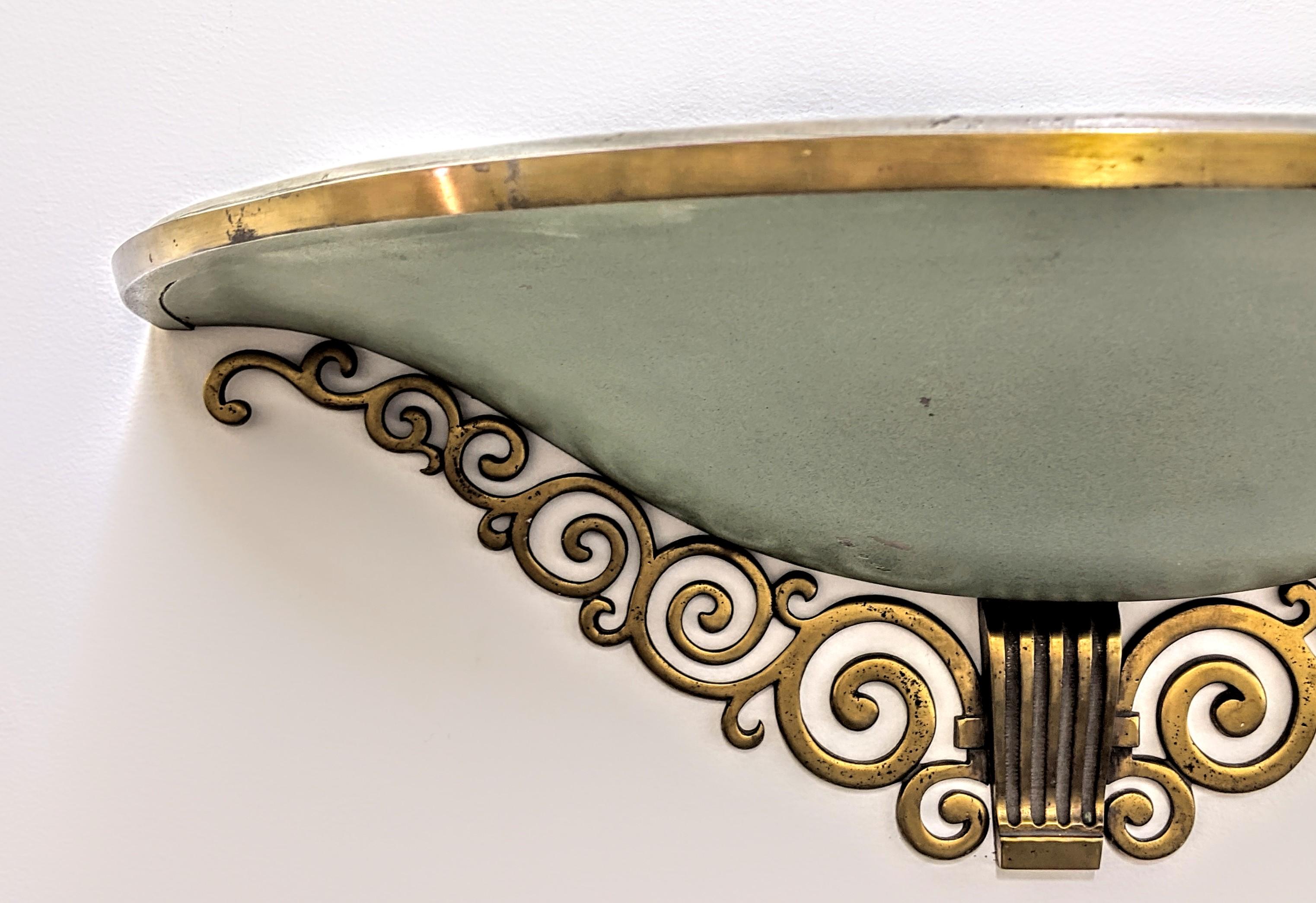 Art déco Pair of French Art Deco Wall Sconces en vente