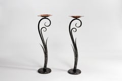 Pair of french Art Deco Zadounaïsky ashtrays