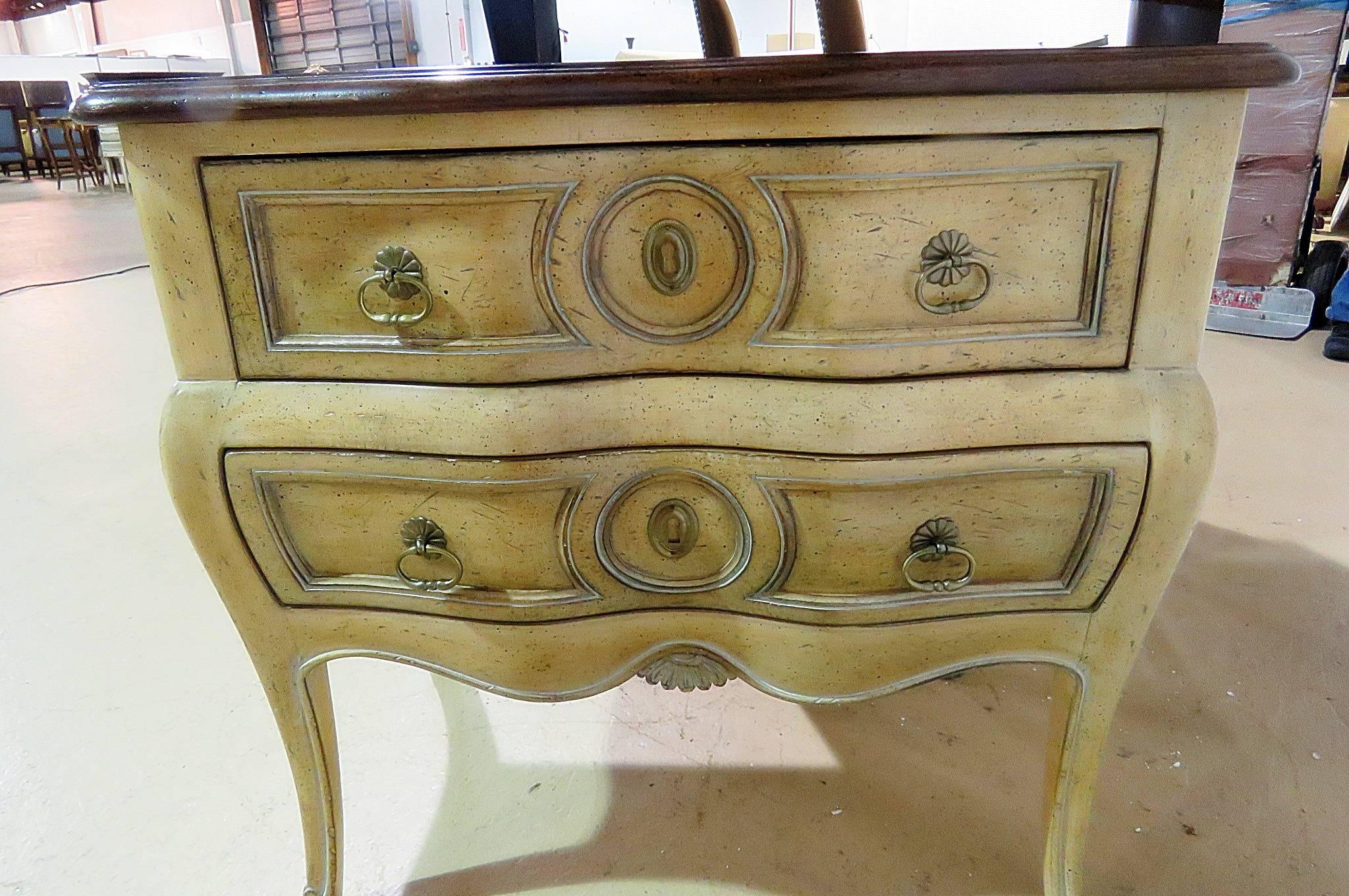 Pair of French Auffray Nightstands 2
