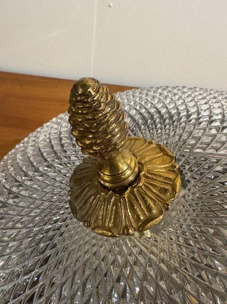 Début du 20ème siècle Paire d'affleurements de style Baccarat français en vente