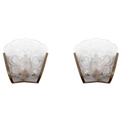 Pair Of French Baccarat Wall Sconces #2