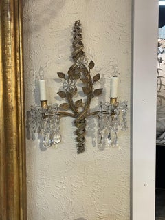 Pair of French Bagues Sconces
