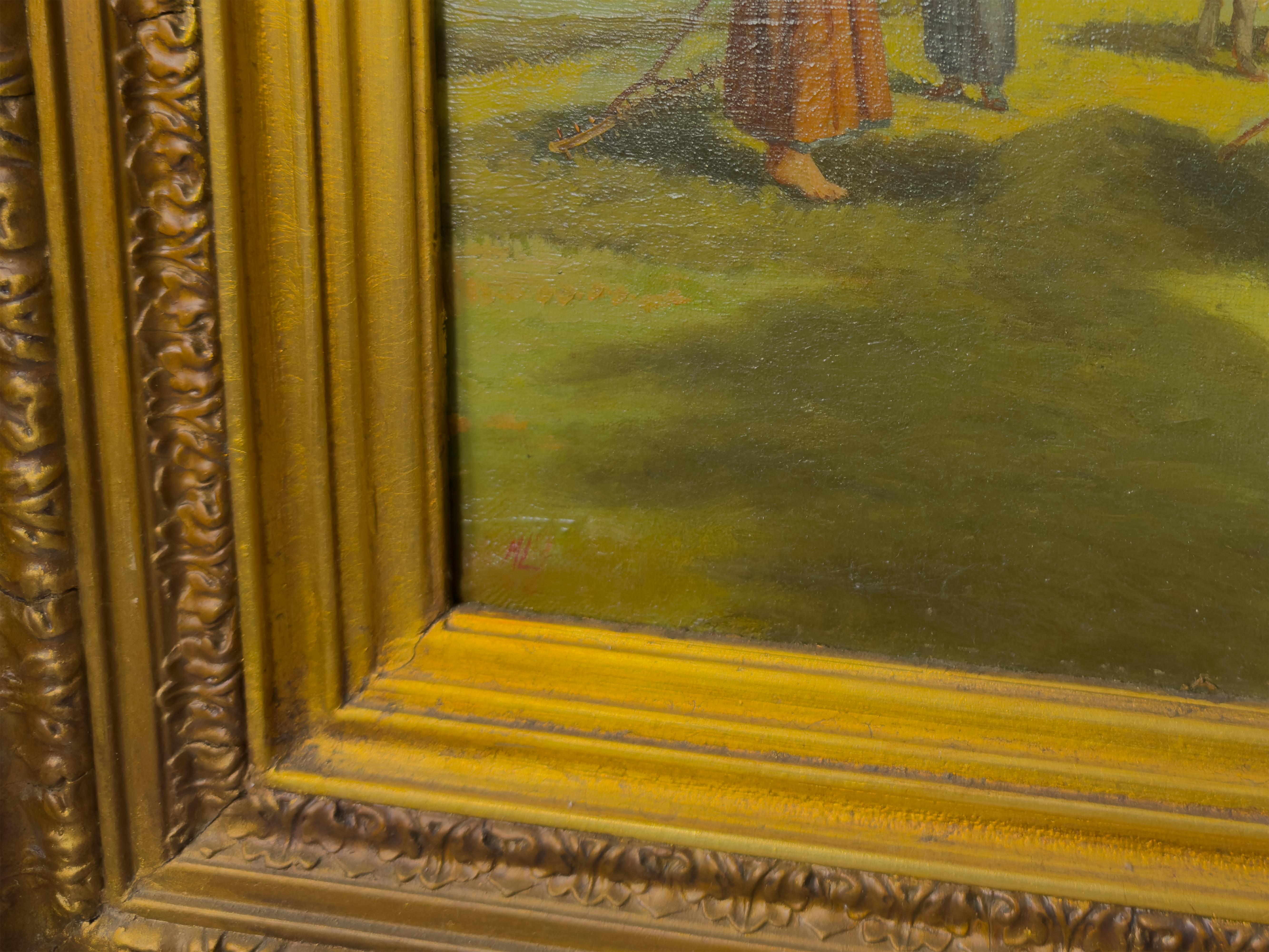Coppia di dipinti francesi di Barbizon, dopo Rosa Bonheur e Charles Ceramano in vendita 1