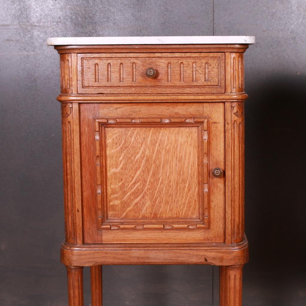 20th Century Pair of French Bedside Cupboards