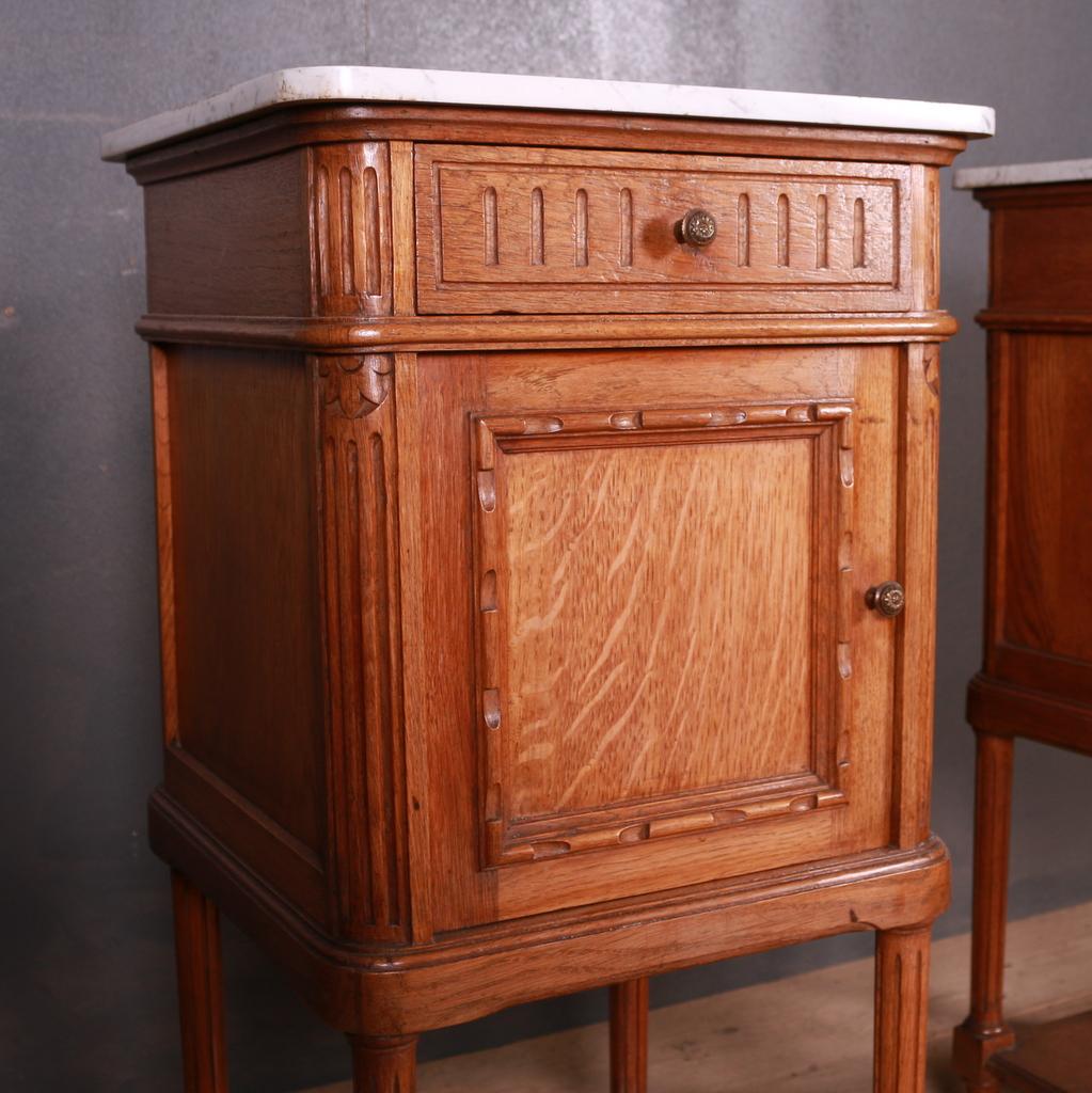 Pair of French Bedside Cupboards 4