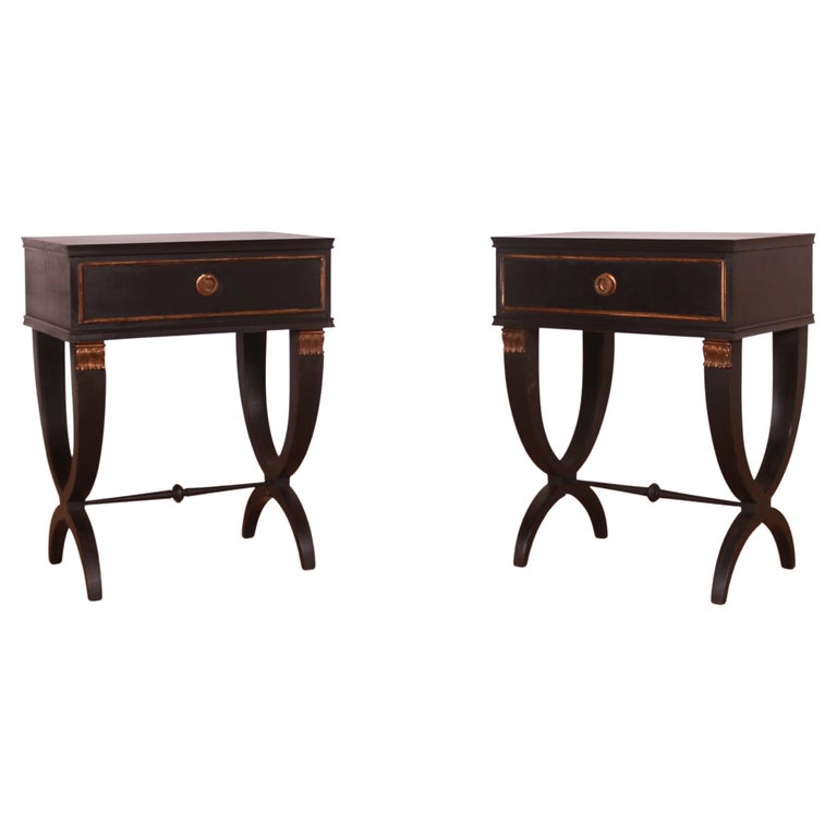 Pair of French Bedside Tables For Sale at 1stDibs