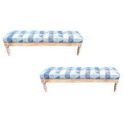 Pair of French Benches, Sold Individually