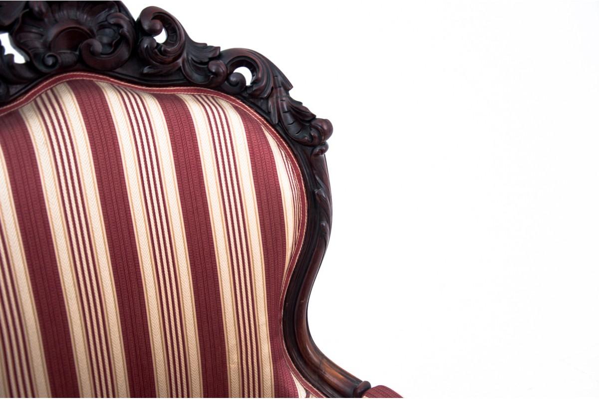 Pair of French Bergere Armchairs, circa 1900s For Sale 2