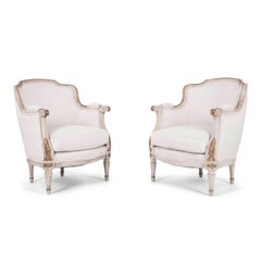 Pareja de sillones bergere franceses