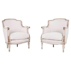 Pareja de sillones bergere franceses