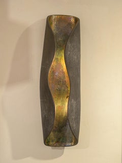 Pair of French Bespoke Sculptural Ceramic Sconces