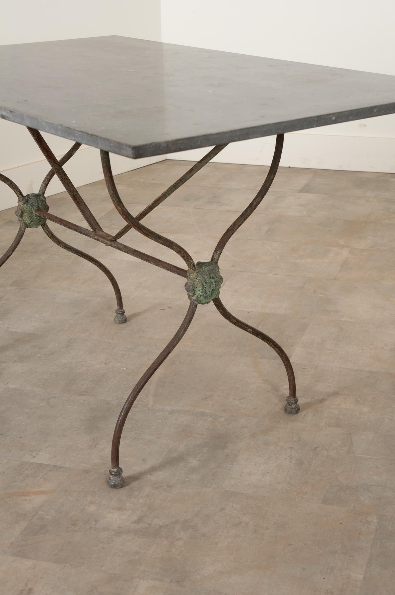 Cast Pair of French Bistro Tables