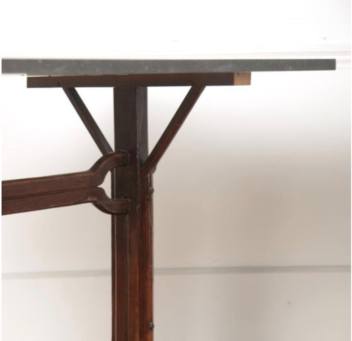 20th Century Pair of French Bistro Tables For Sale