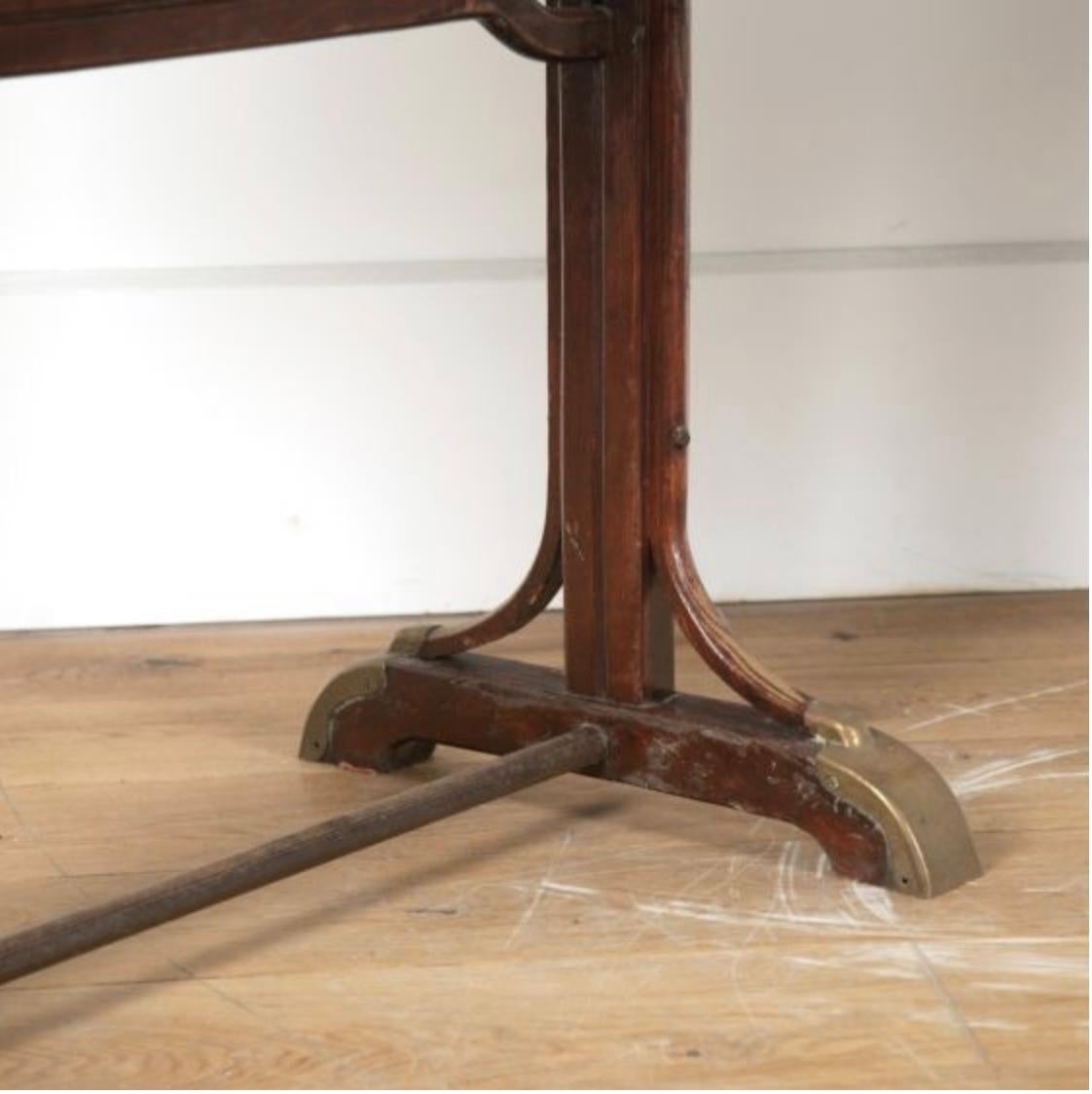 Pair of French Bistro Tables For Sale 1