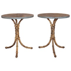 Pair of French Bistro Tables