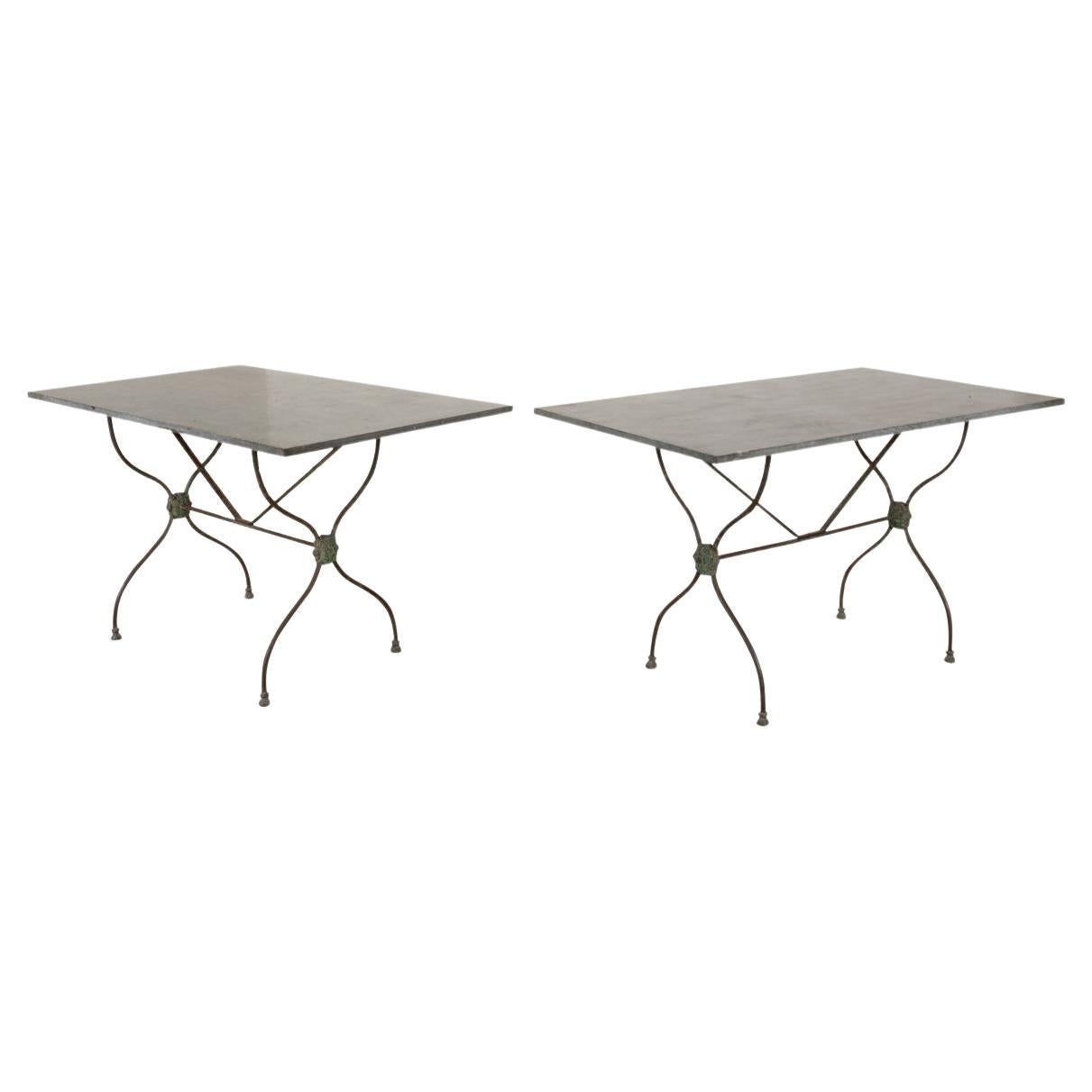 Pair of French Bistro Tables