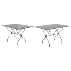 Pair of French Bistro Tables