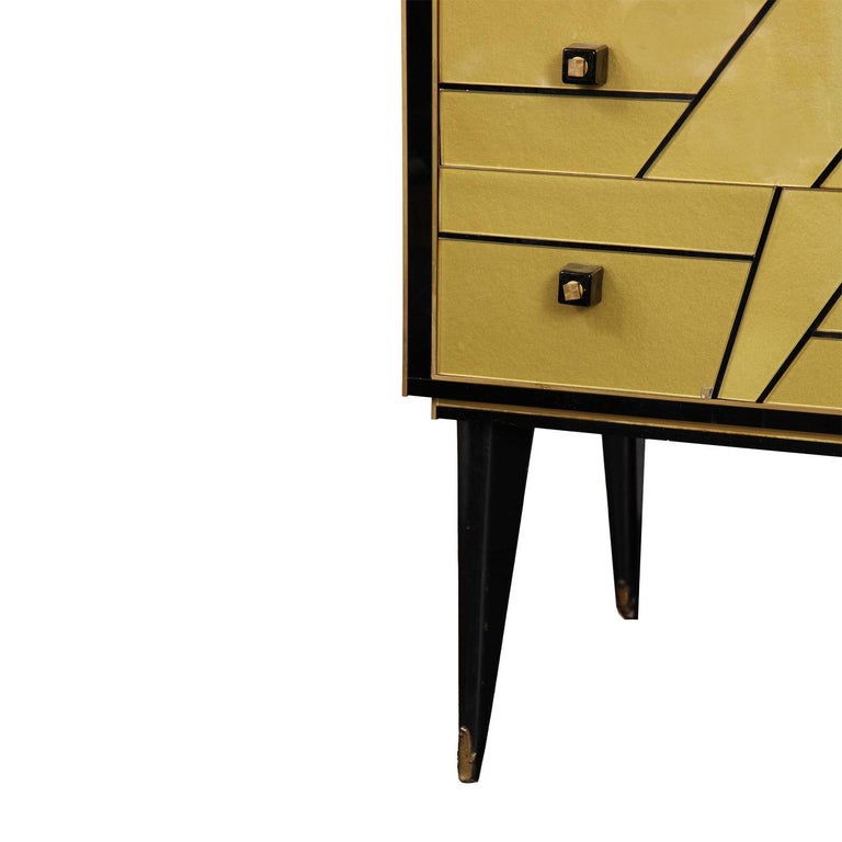 Pair of French Art Deco Style Chest of Drawers  In Good Condition For Sale In New York, NY
