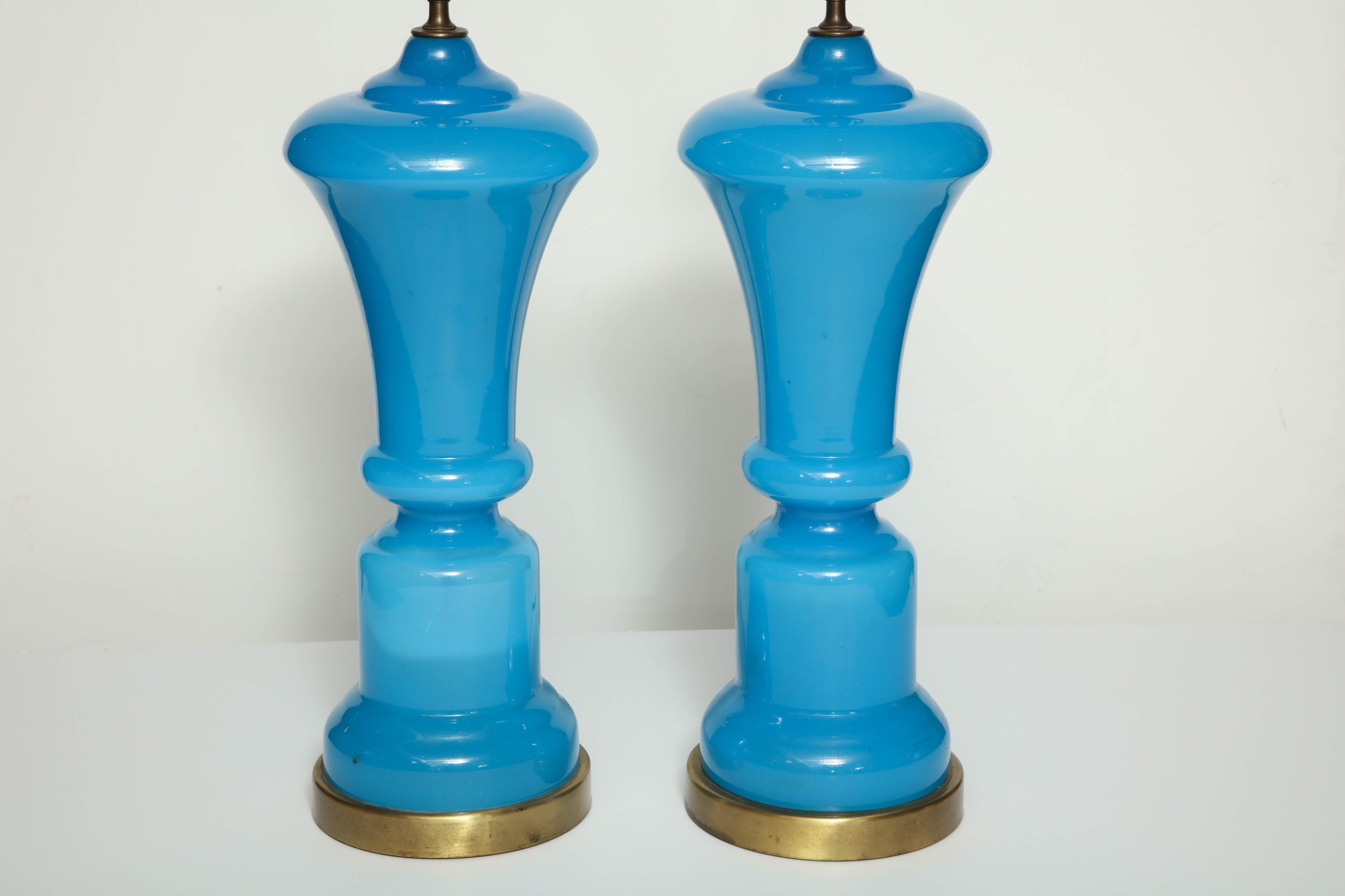 french blue lamp
