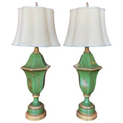Pair of French Boudoir Lamps