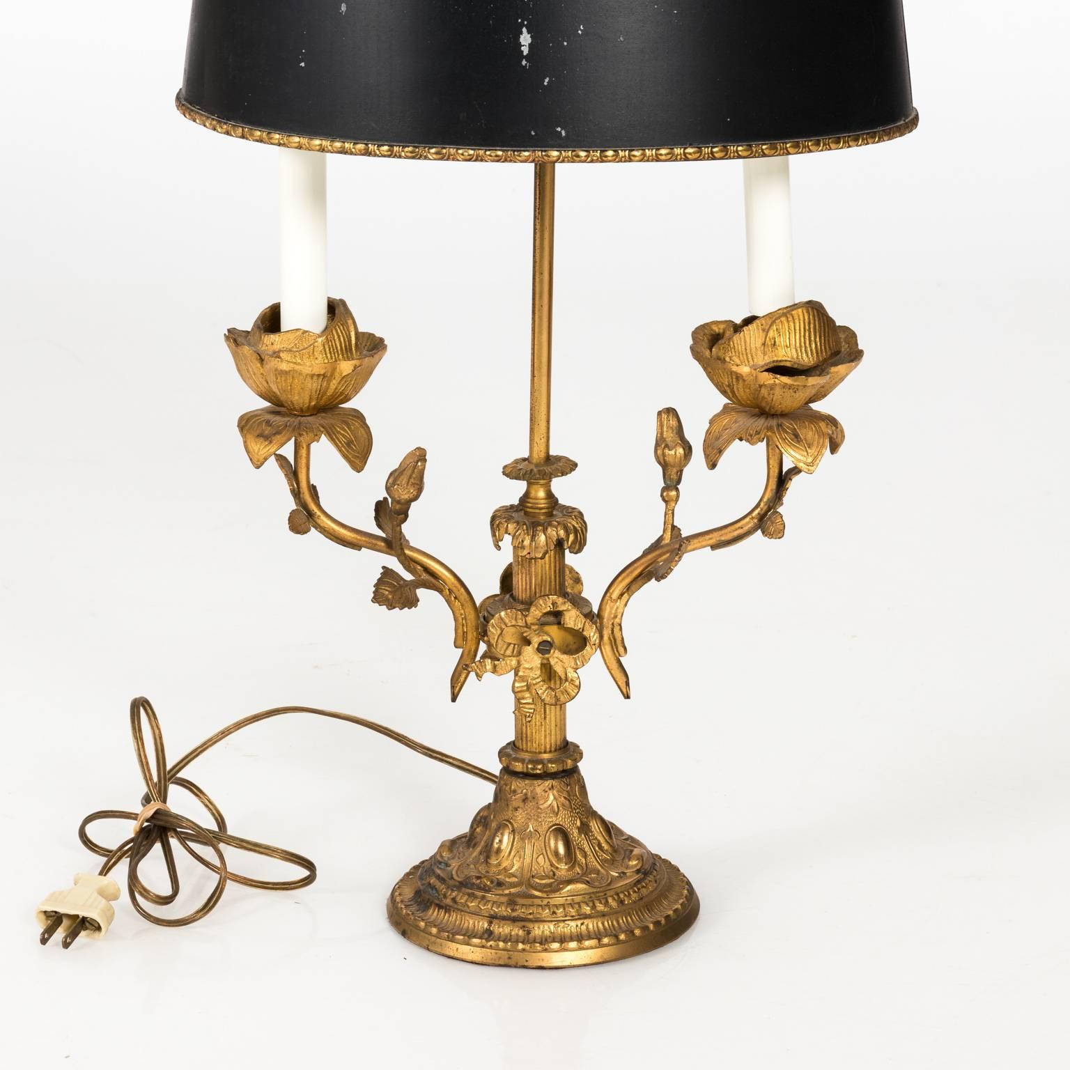 Pair of French Bouillotte Lamps 5