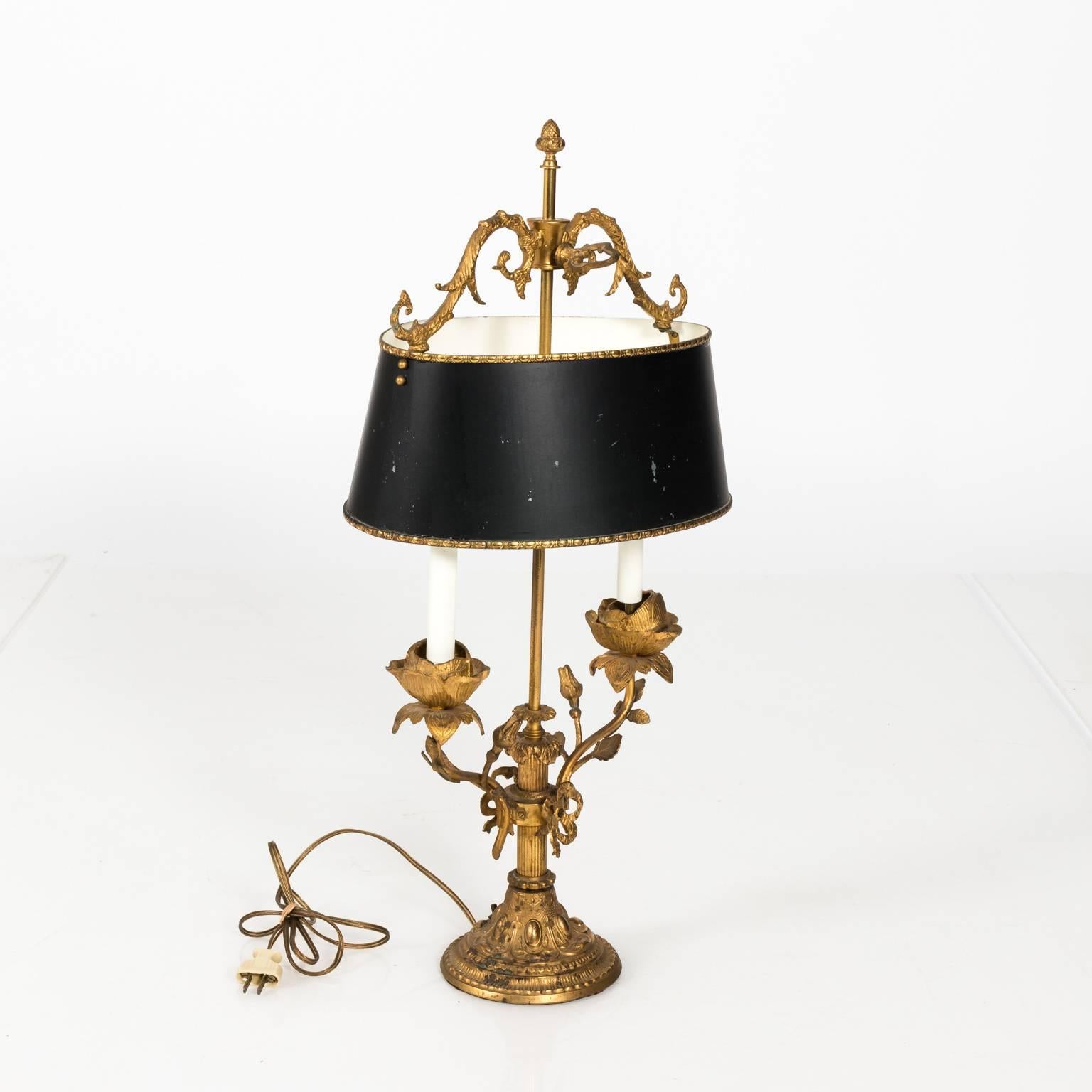 Pair of French Bouillotte Lamps 7