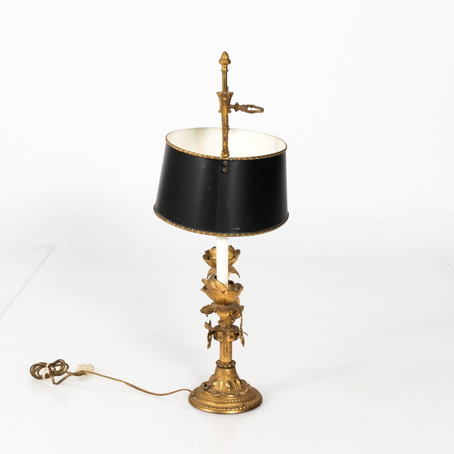 Pair of French Bouillotte Lamps 1