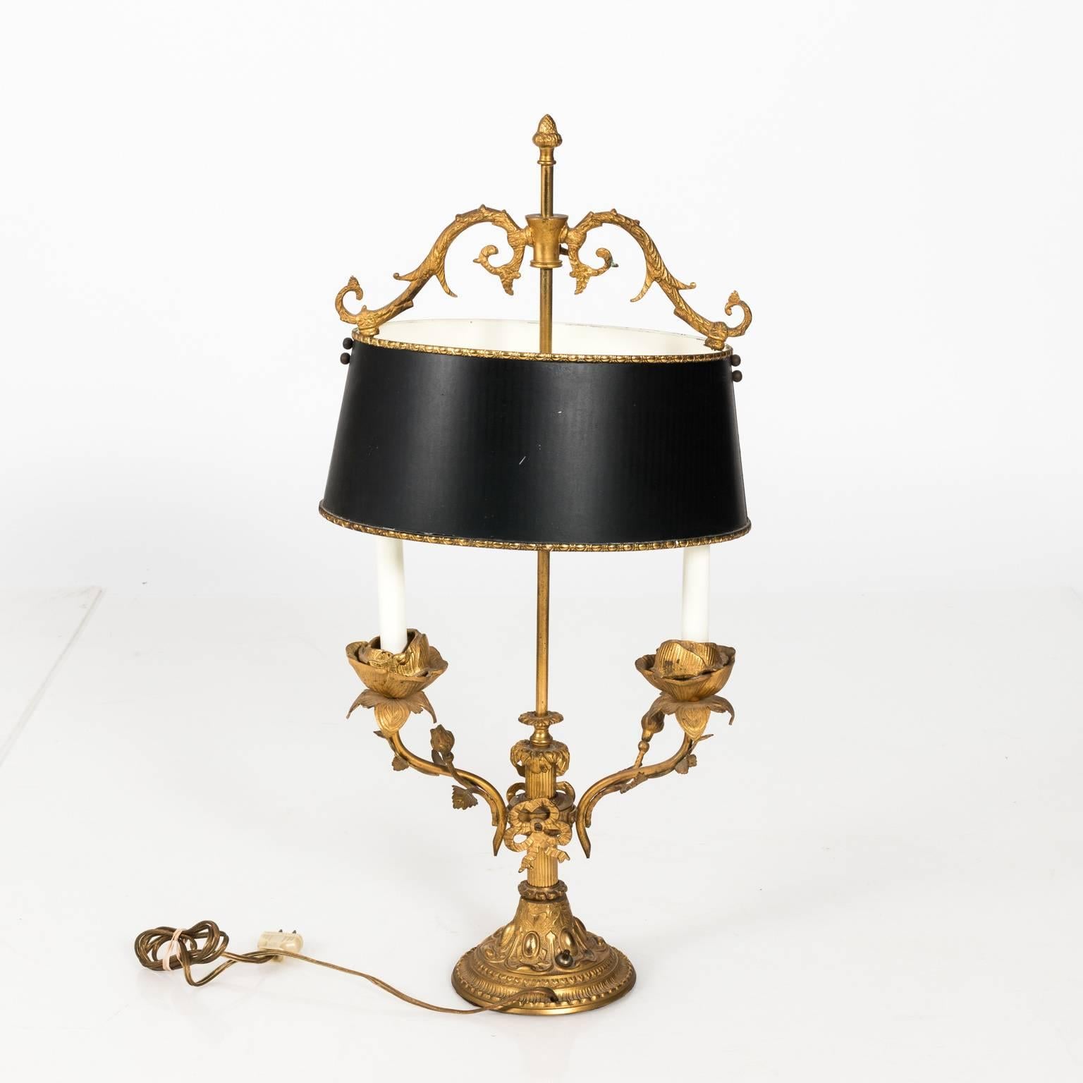 Pair of French Bouillotte Lamps 3