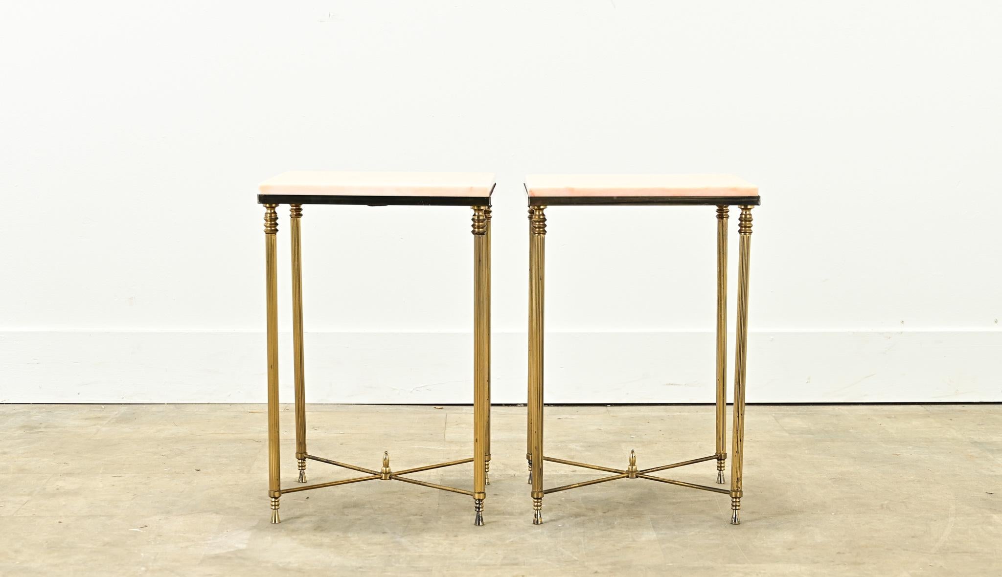 Other Pair of French Brass Occasional Tables