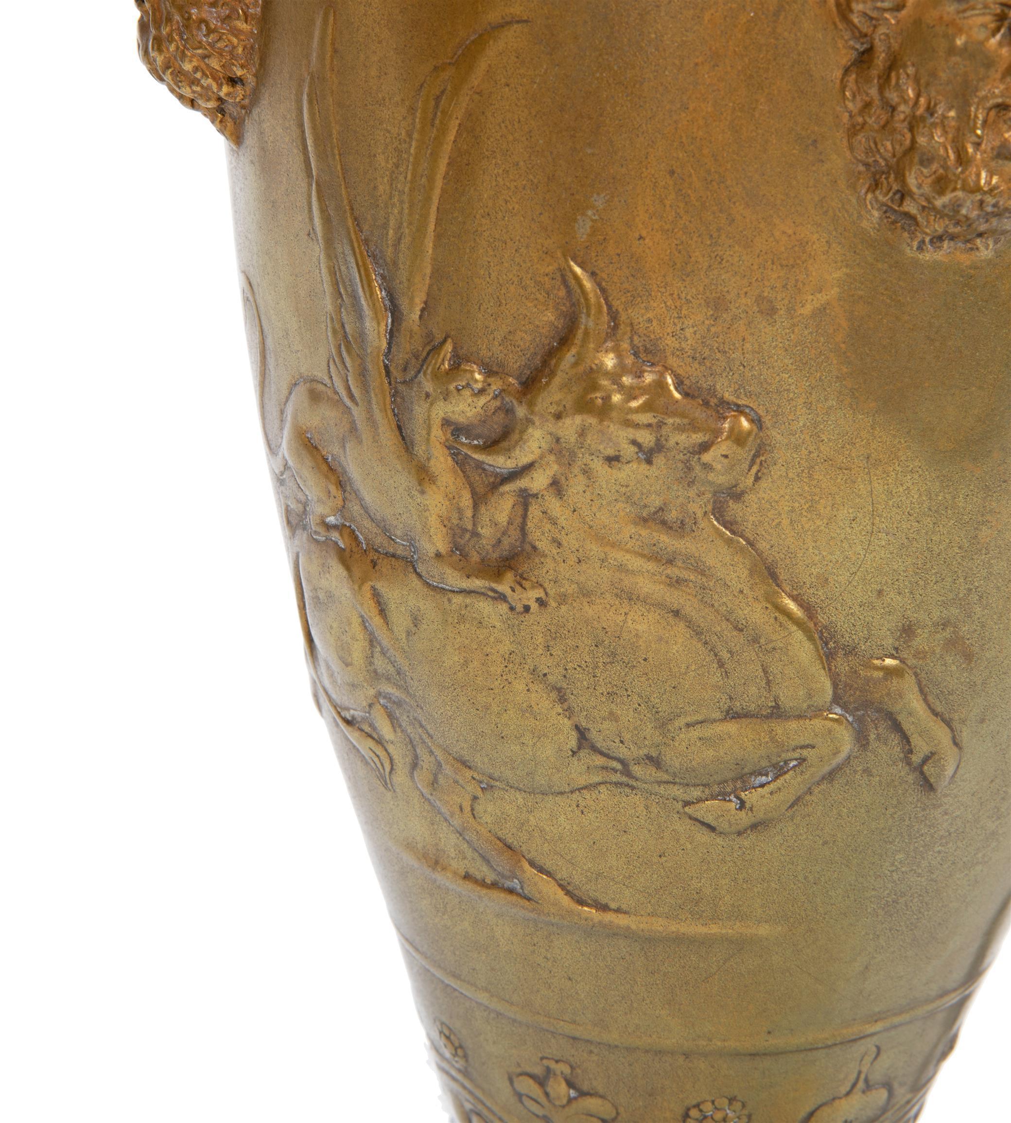 Pair of French Bronze Candelabra Lamps, Early 20th Century 4