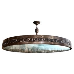 Pair of French Bronze Neoclassic Light Fixtures, Sold Individually