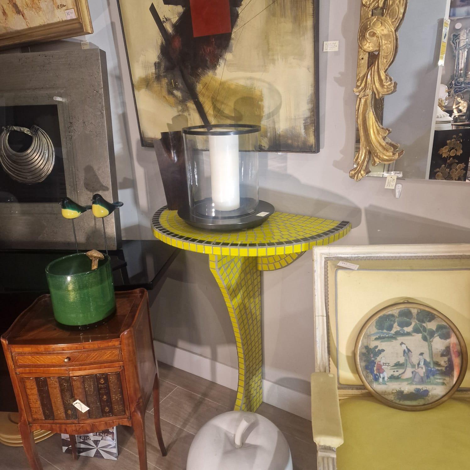 Pair of French candle holders, photophores, candlesticks, glass and black metal For Sale 4