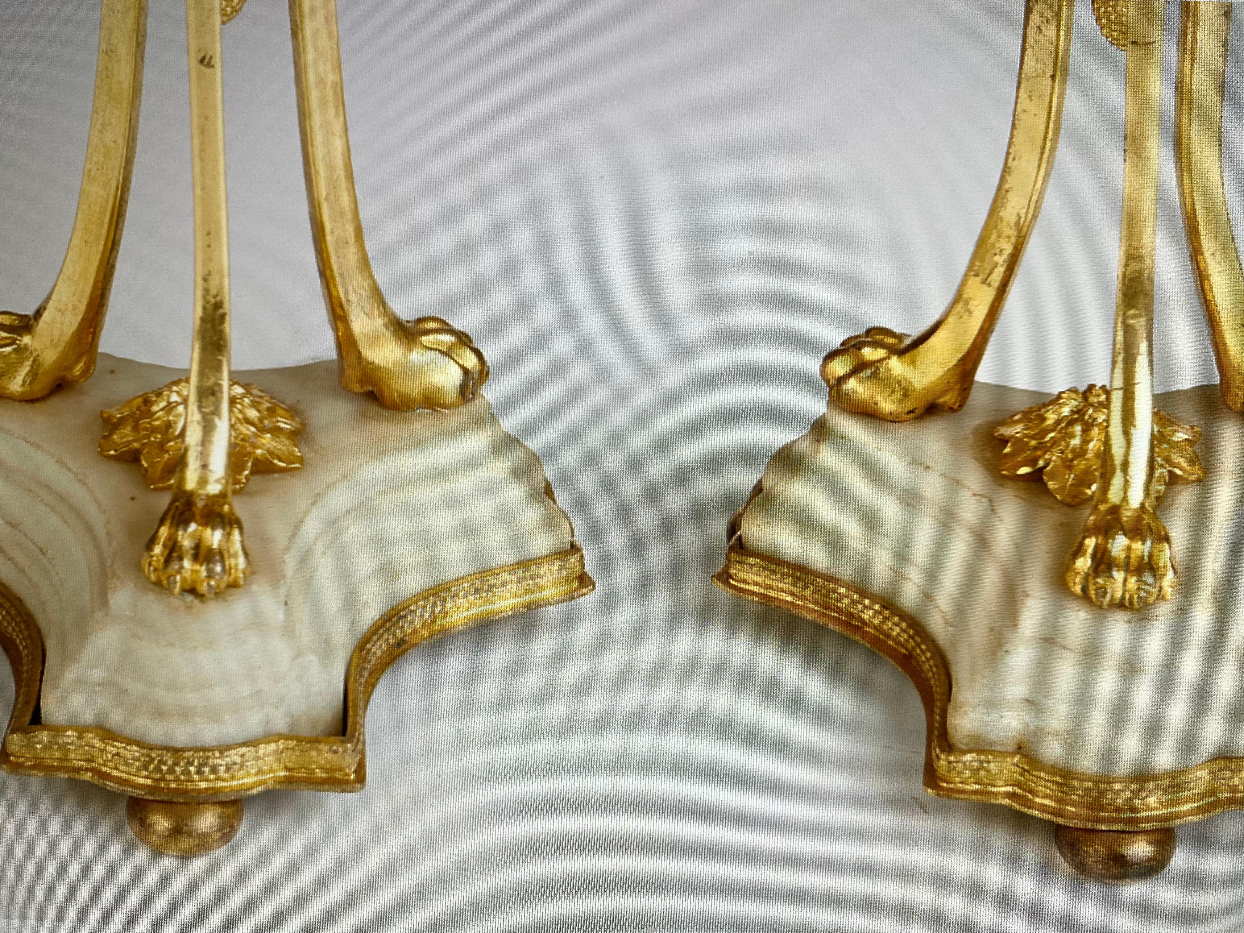 Pair of French Candlesticks, Late 18th Century In Good Condition In Stockholm, SE