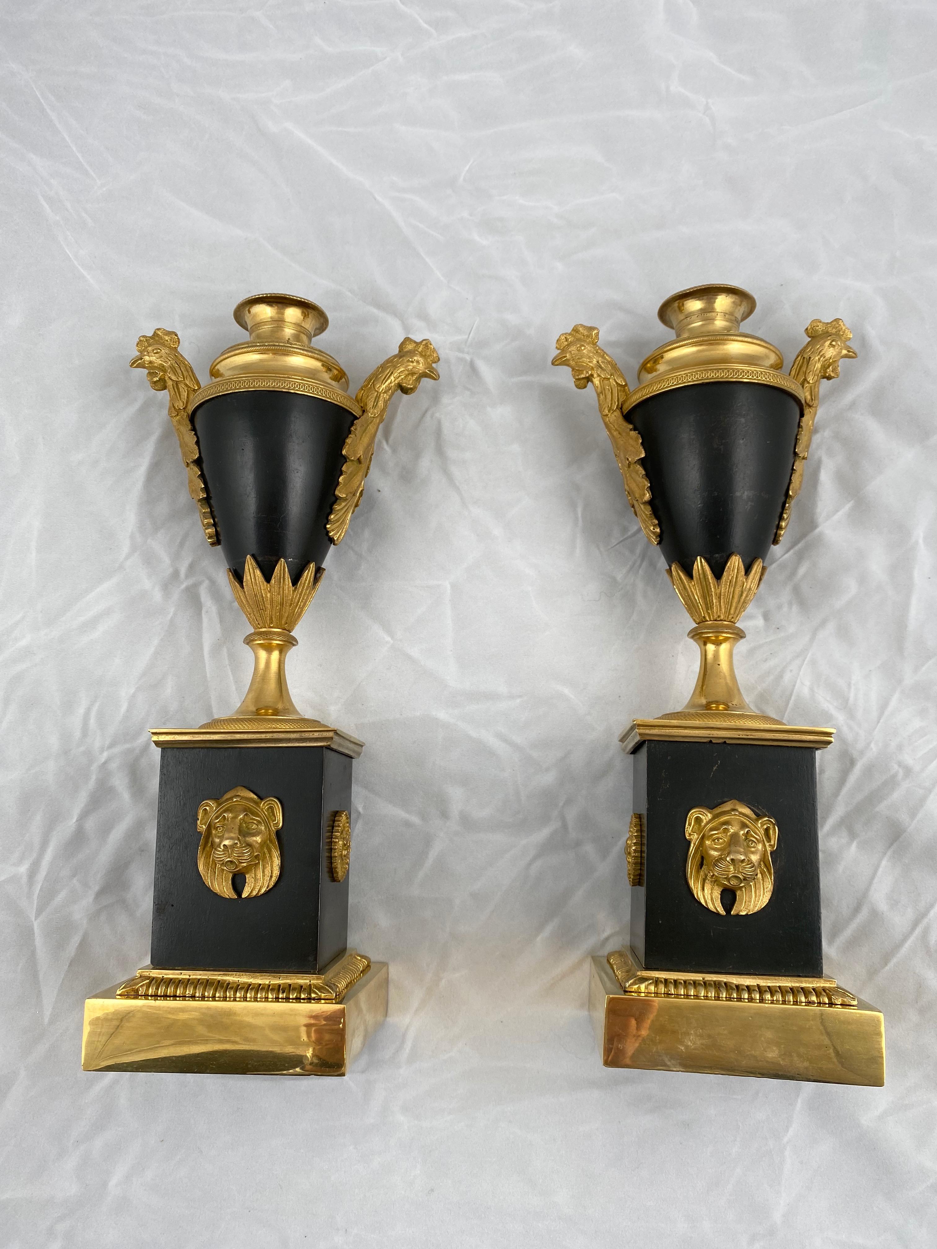 Pair of French Casolettes Made circa 1810 3