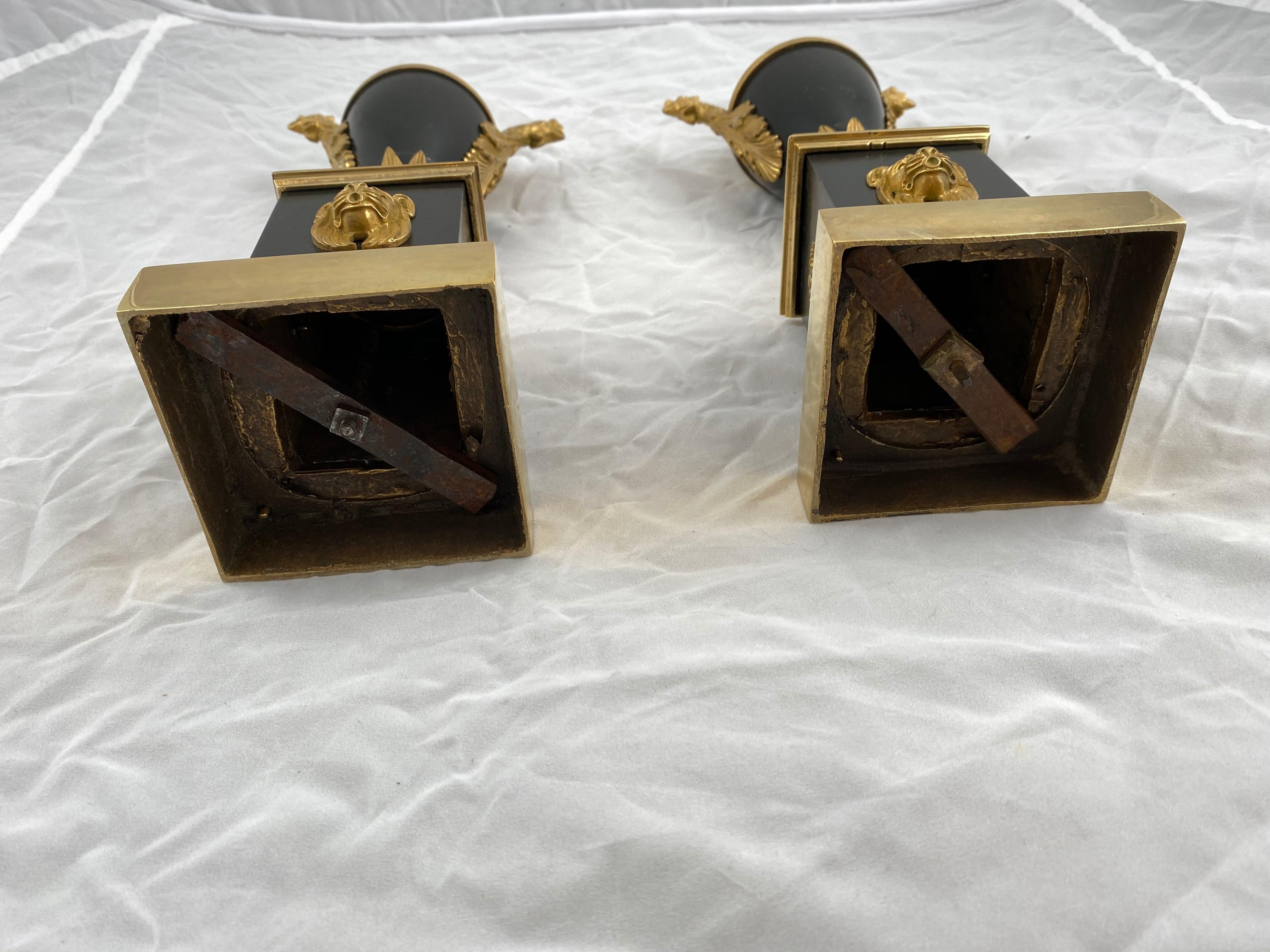 Pair of French Casolettes Made circa 1810 4