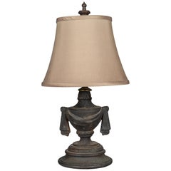 Pair of French Cast Iron Lamps