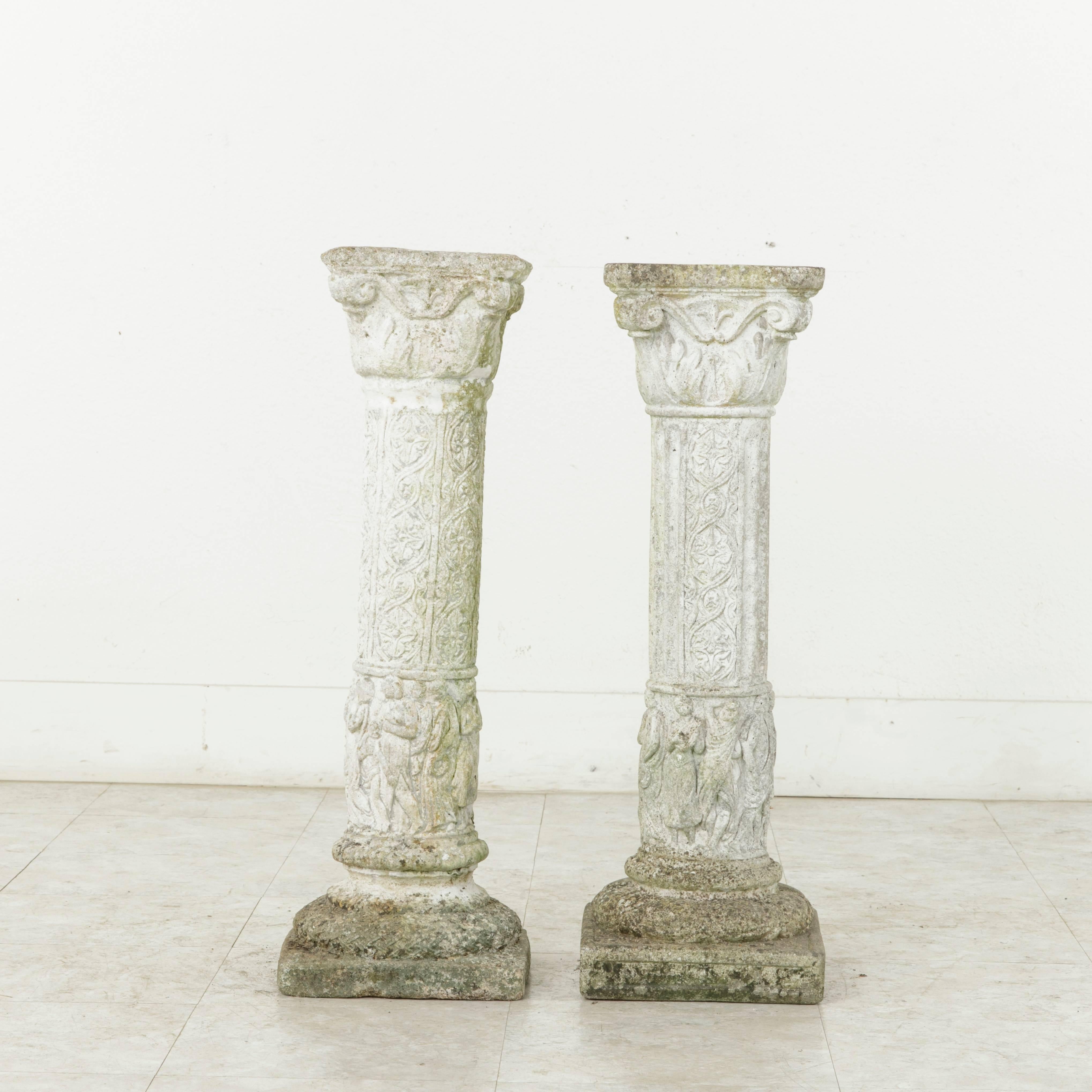 cast stone column capitals