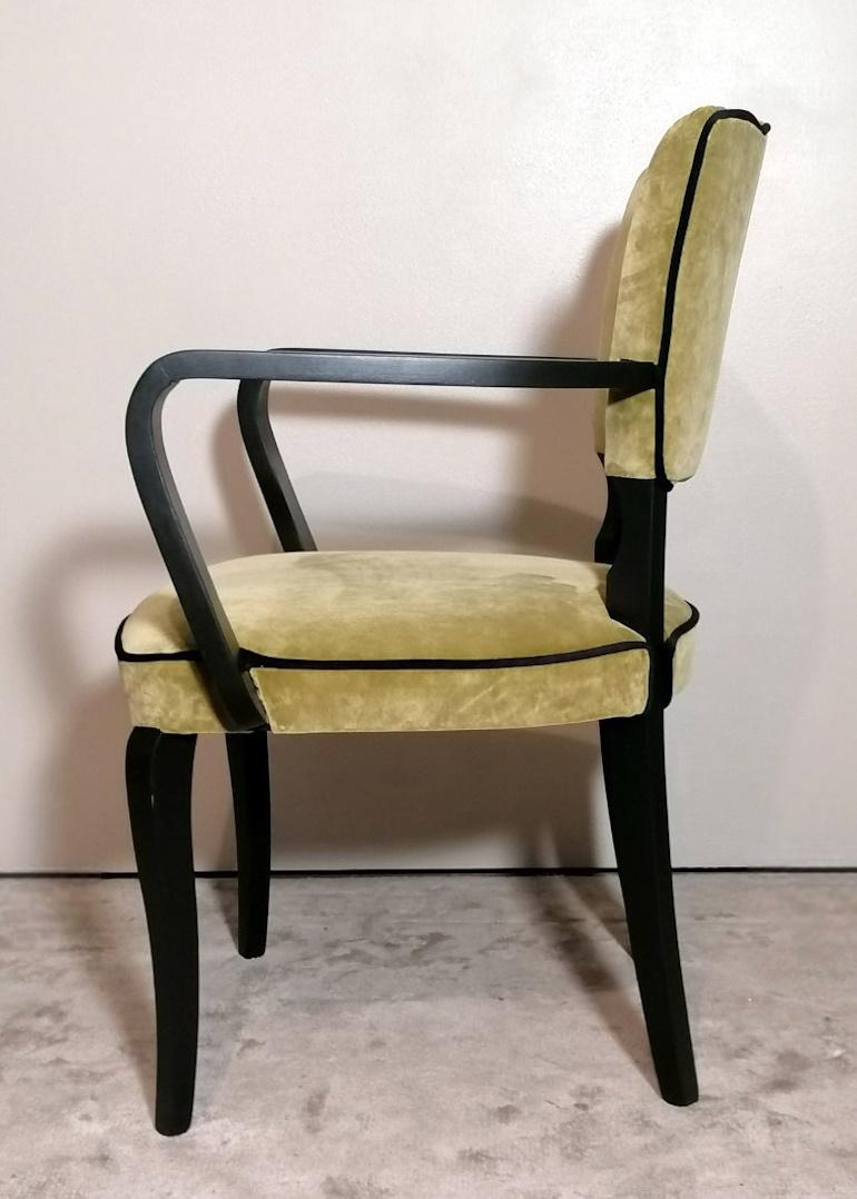 Paire de chaises françaises modèle « Bridge » en vente 3