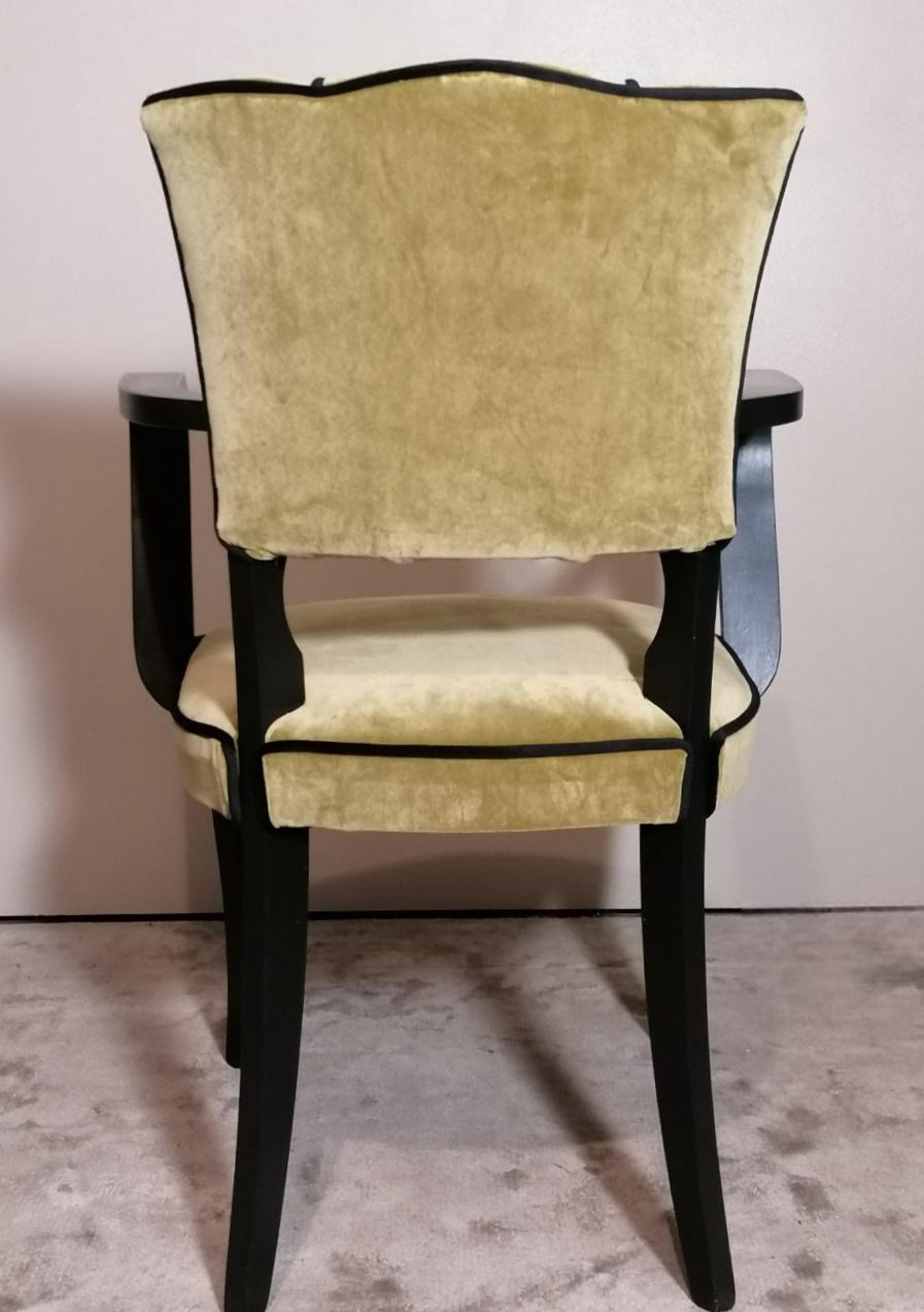 Paar französische Stühle, Modell „Bridge“ im Angebot 5