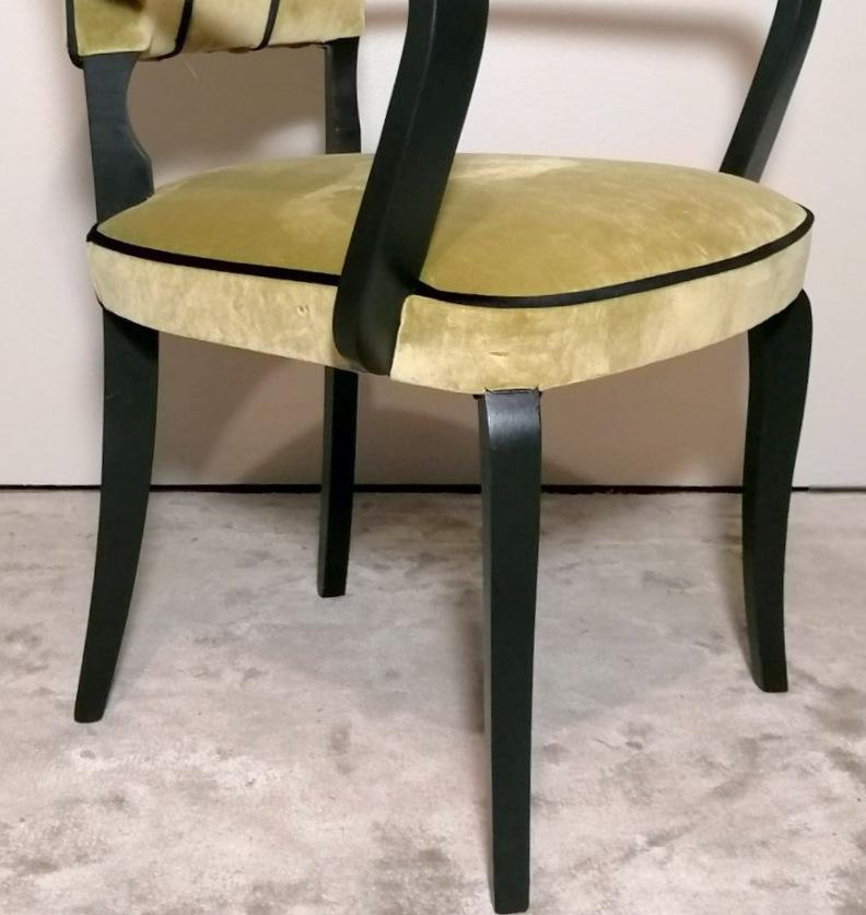 Paire de chaises françaises modèle « Bridge » en vente 6