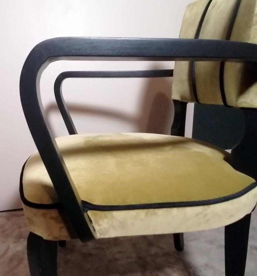 Paire de chaises françaises modèle « Bridge » en vente 9