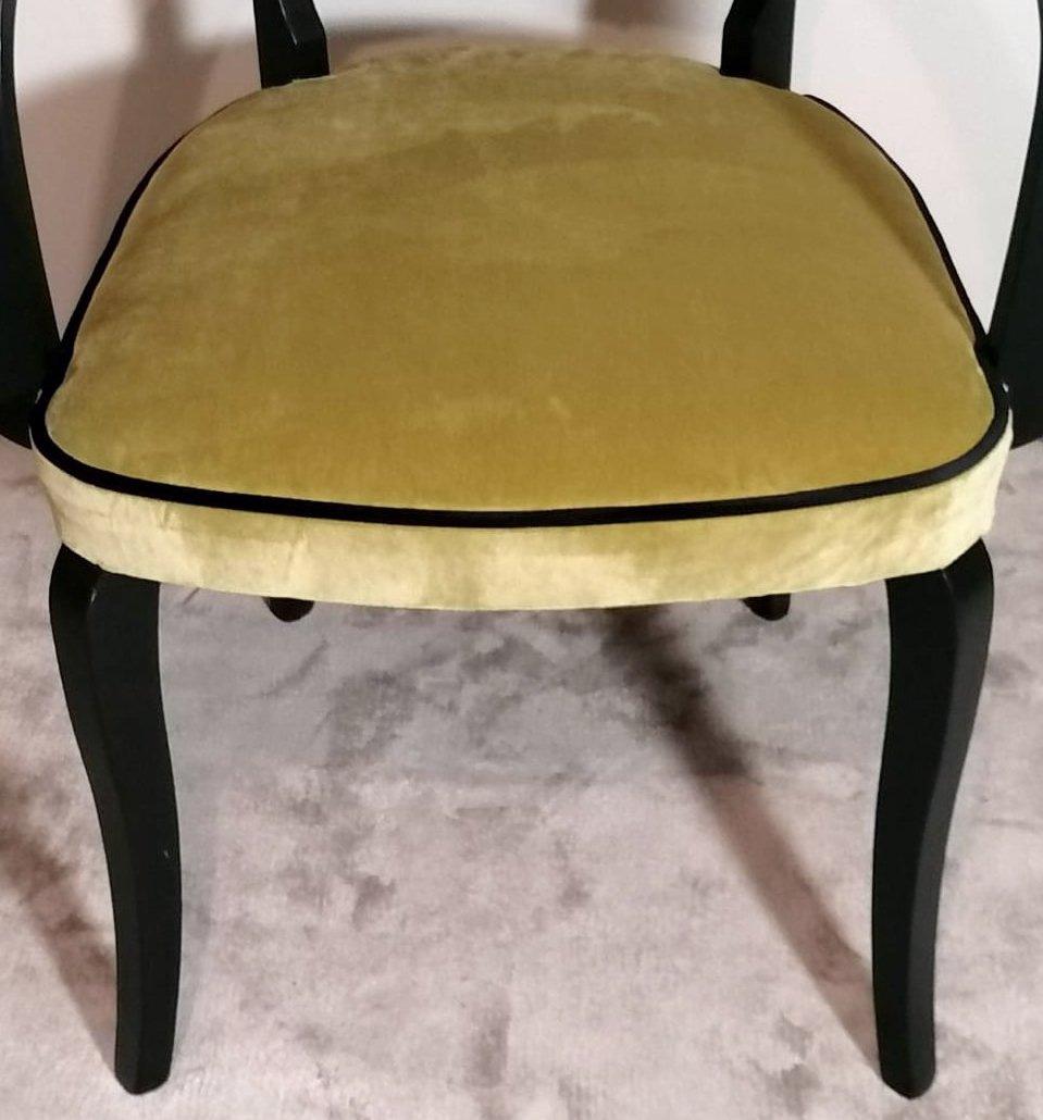Paar französische Stühle, Modell „Bridge“ im Angebot 10